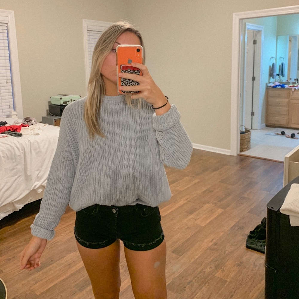 Baby Blue Brandy Melville Sweater